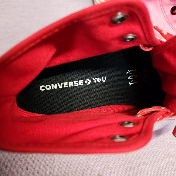 Converse All Star By You Valentine's pink high-top sneakers - Picture 6 of 8